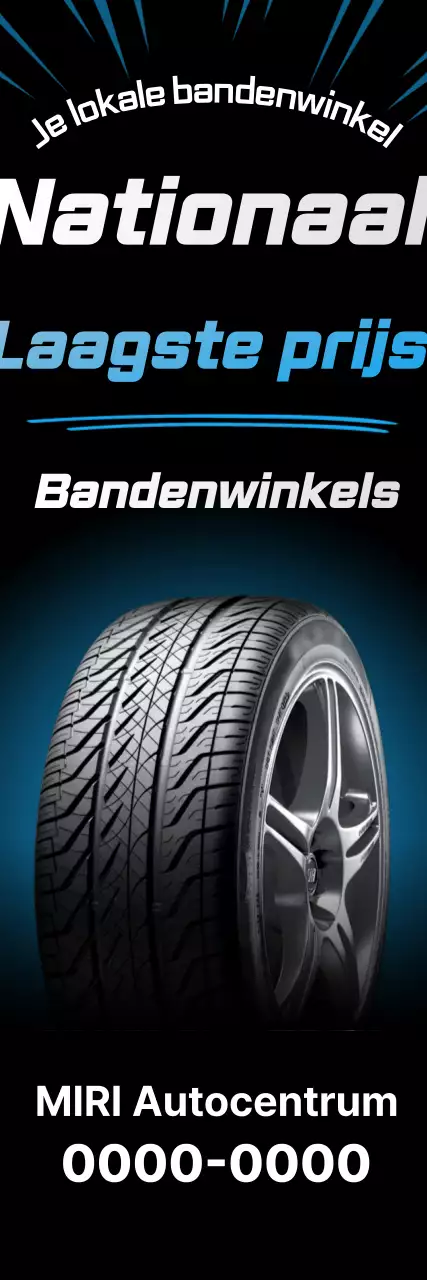 zwarte moderne auto advertentie