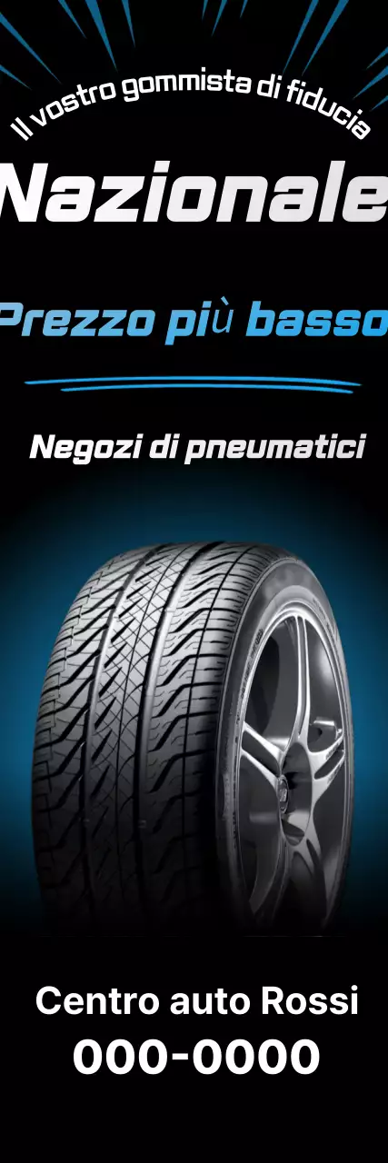 pubblicità di auto moderna nera