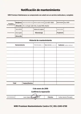 Guía sencilla de mantenimiento del coche en beige