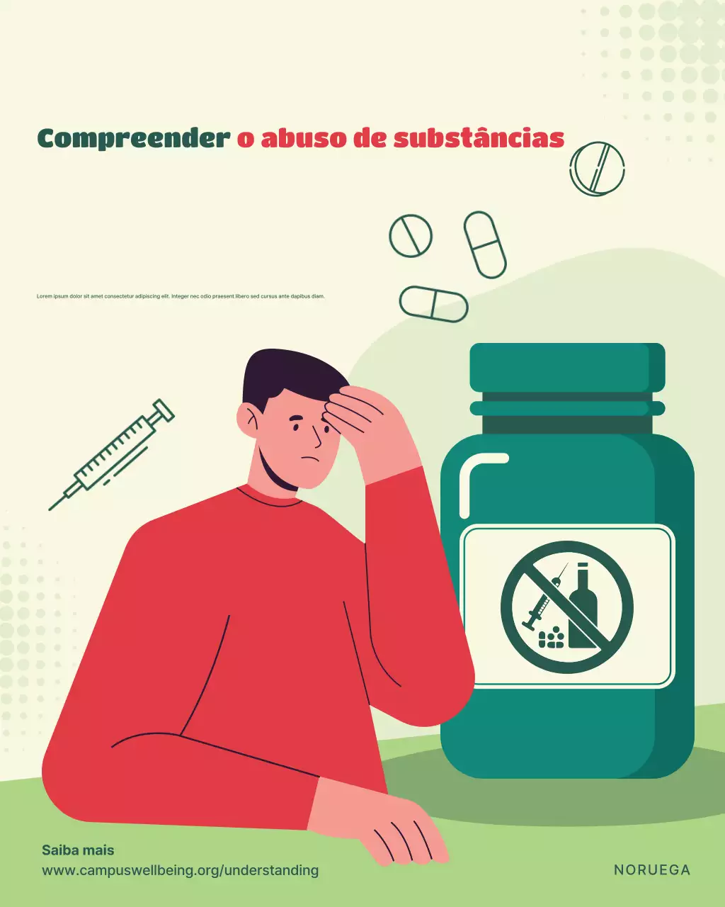 Guia de Substâncias Modernas Verdes - Postagem no Instagram