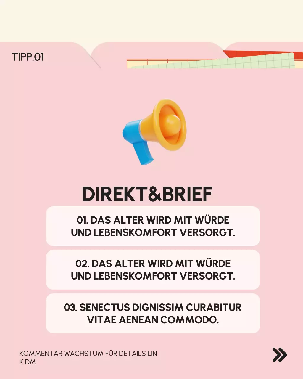 Pink Modern Productivity Strategies Guide Instagram Vertikales Bild