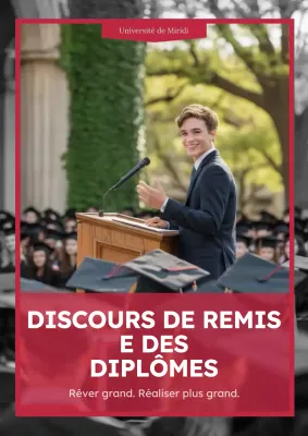 Annonce de remise des diplômes du Red Classic