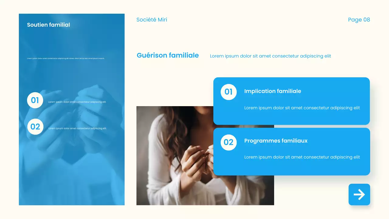 Guide de la dépendance moderne bleue