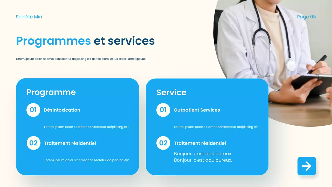 Guide de la dépendance moderne bleue