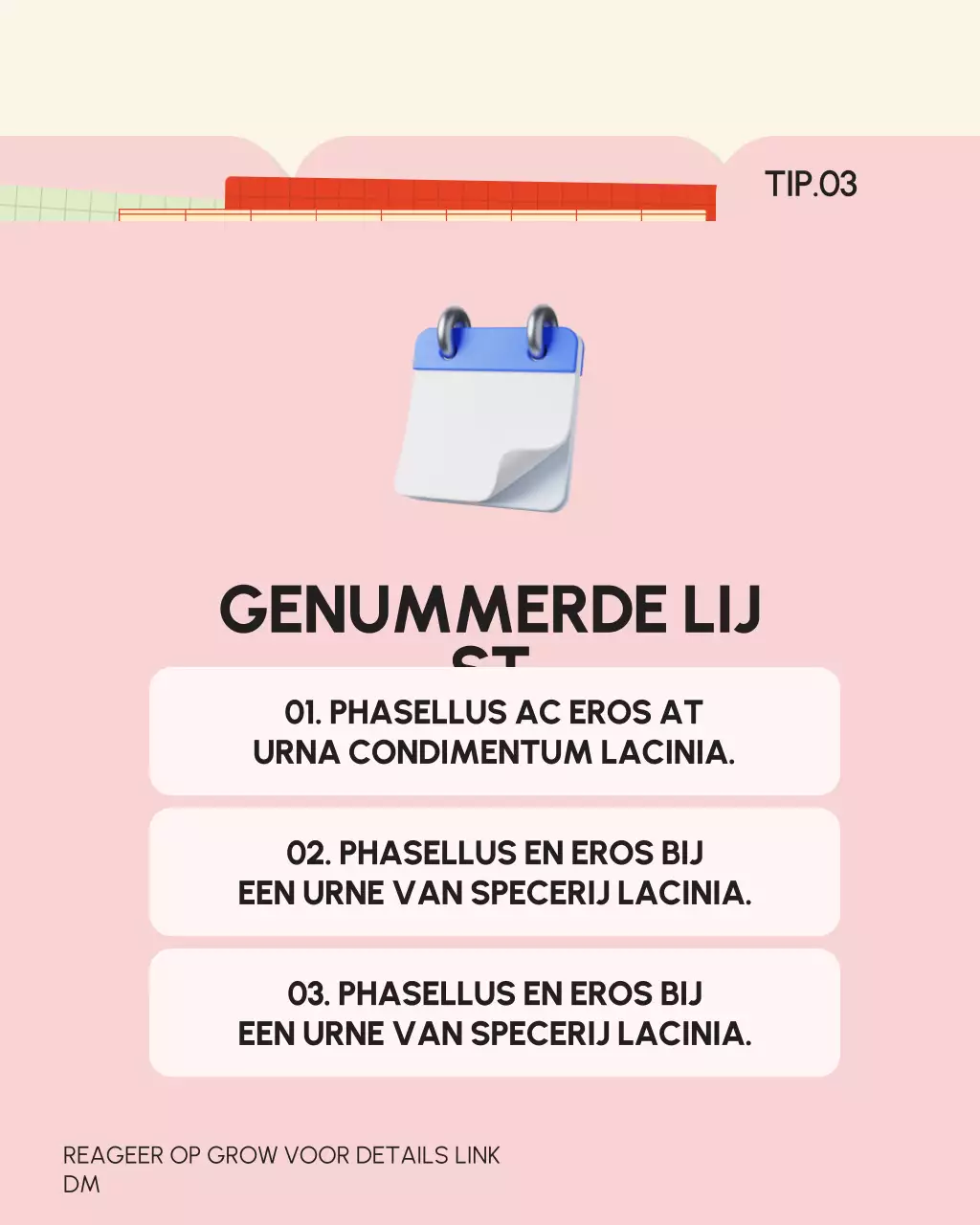 Roze moderne productiviteitsstrategieën gids Instagram verticale afbeelding