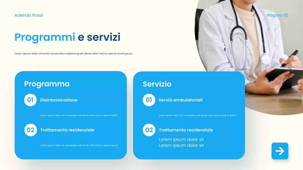 Guida alla dipendenza moderna blu