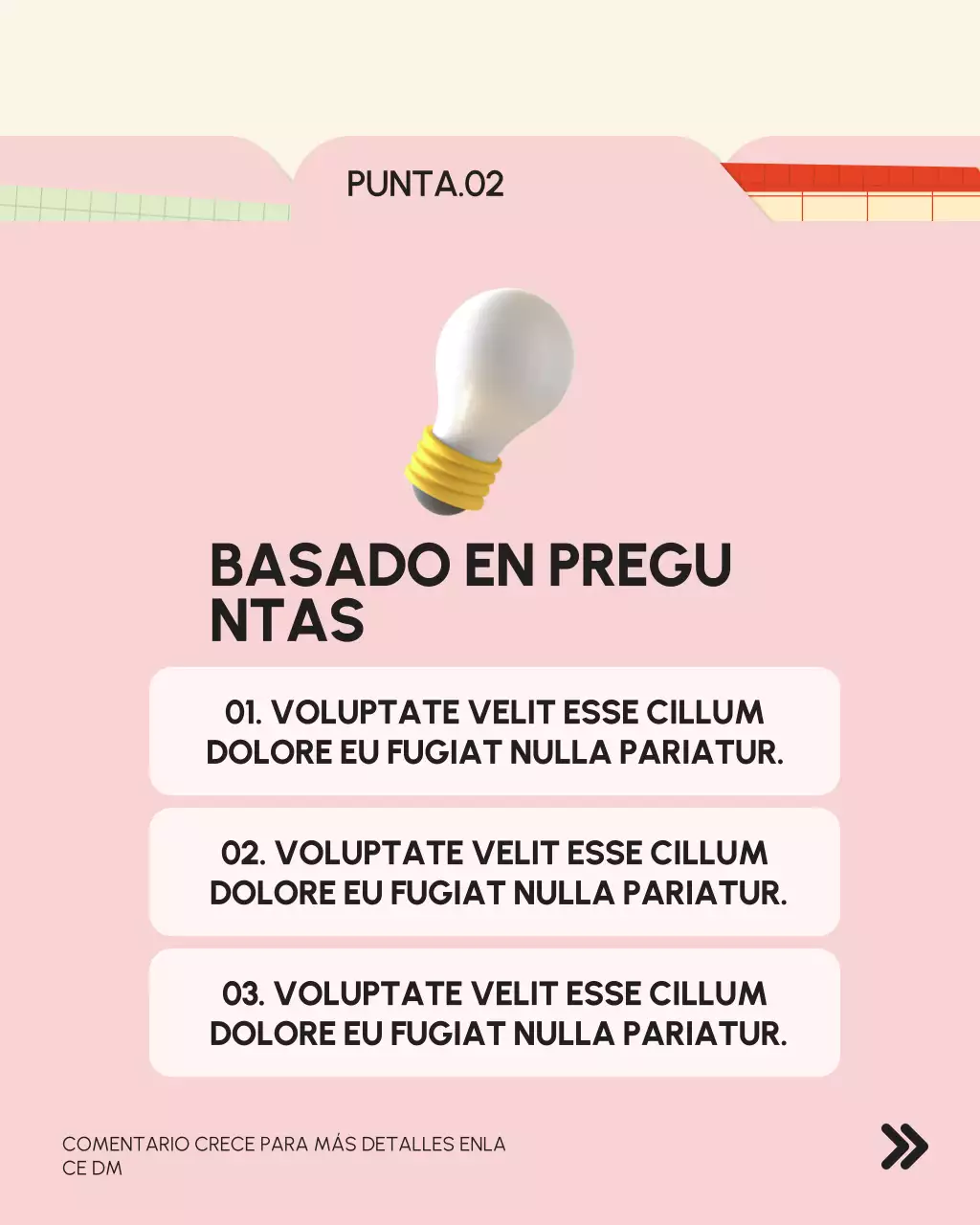 Guía de estrategias de productividad modernas en rosa: imagen vertical de Instagram