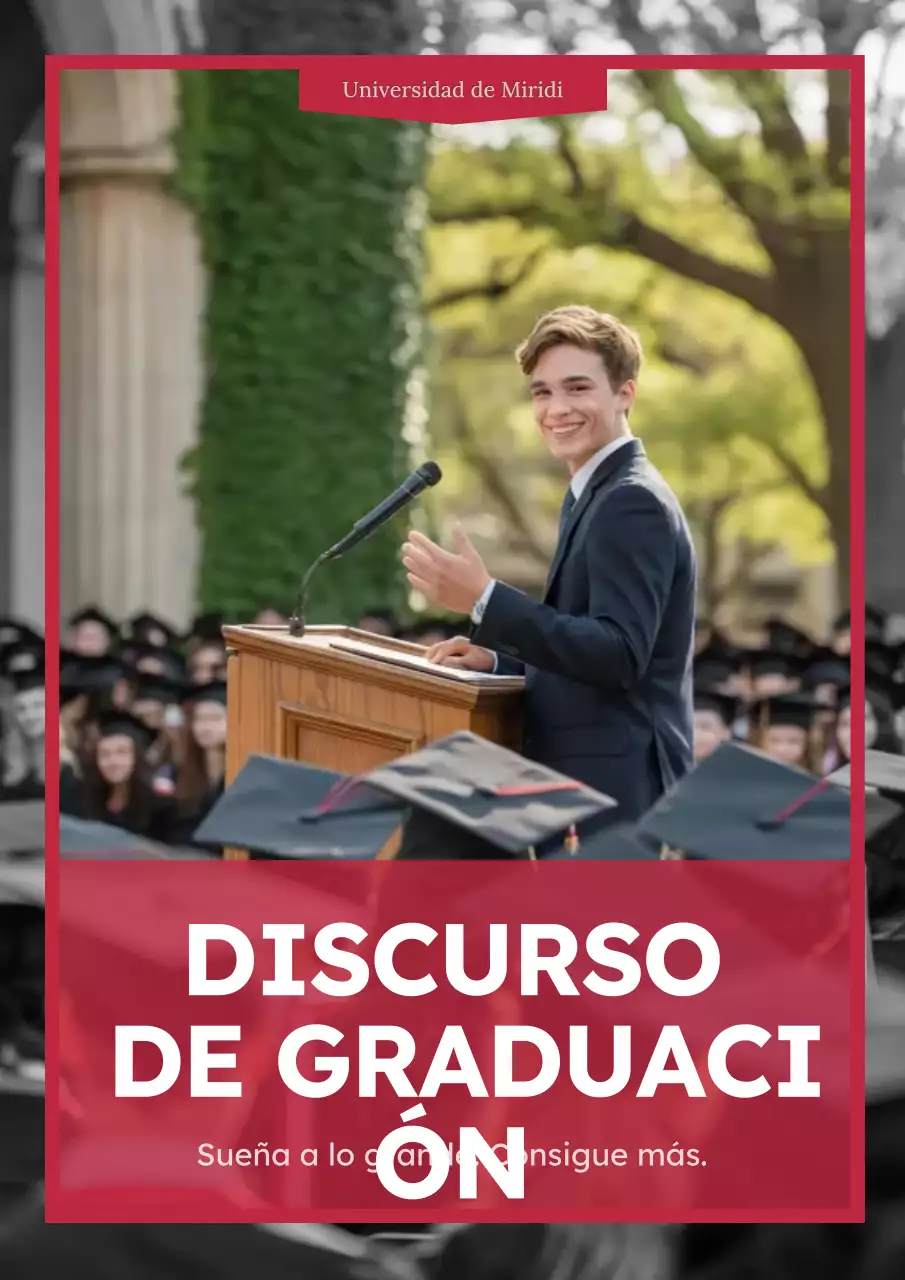 Anuncio de graduación del Clásico Rojo