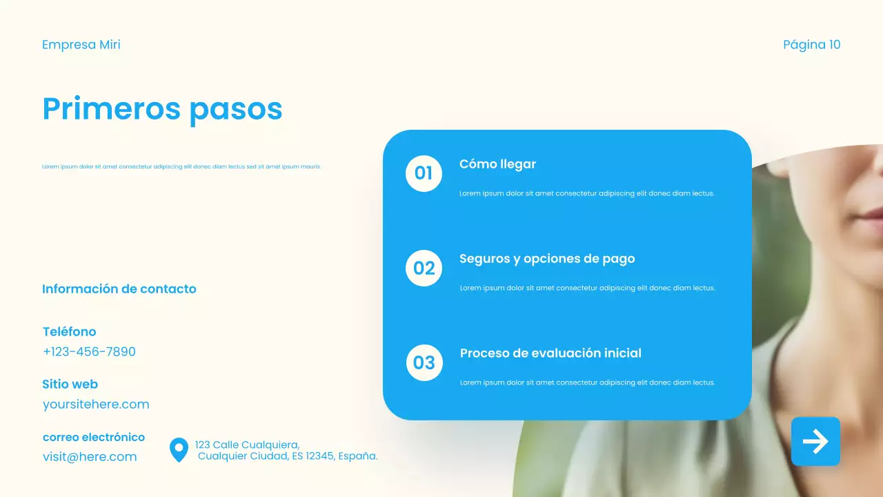 Guía de adicción moderna azul