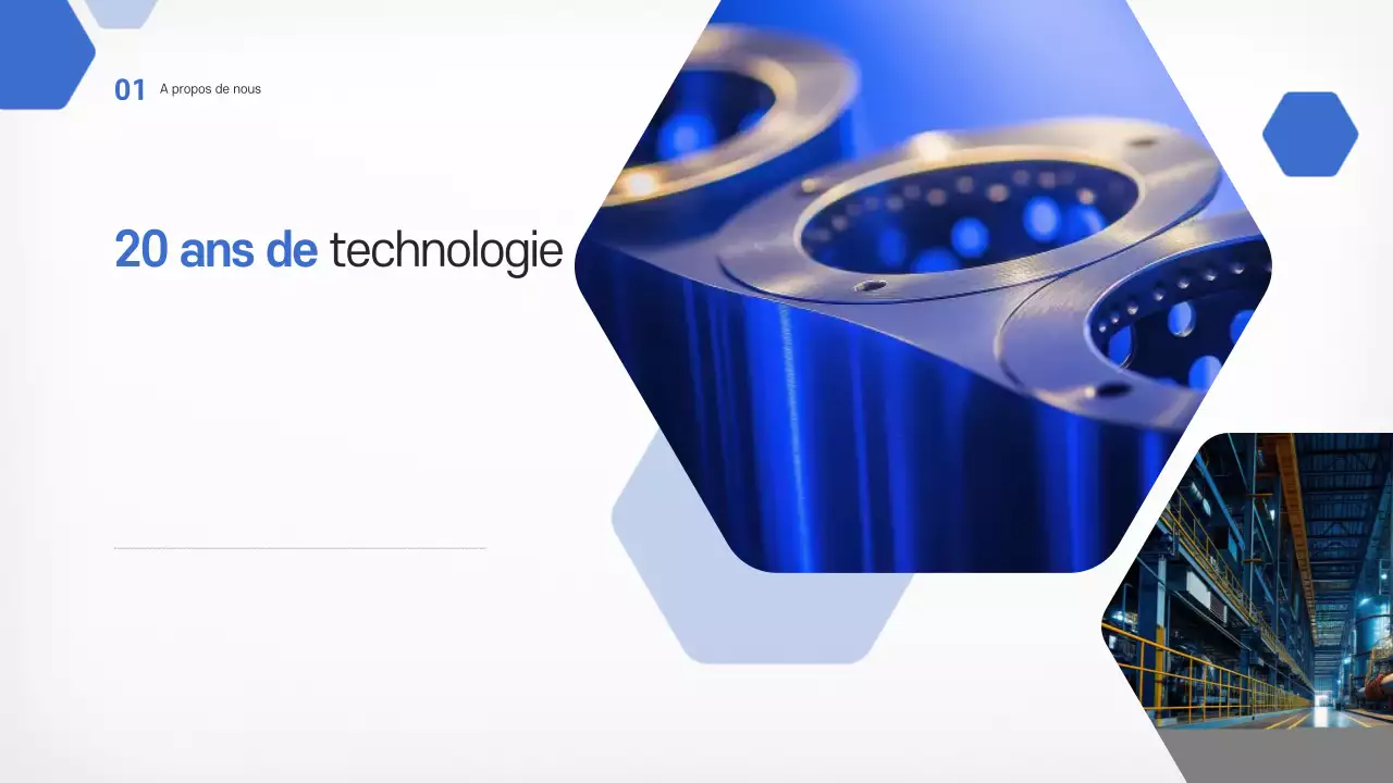 Présentation du produit de la proposition de pièces métalliques automobiles modernes bleu ciel