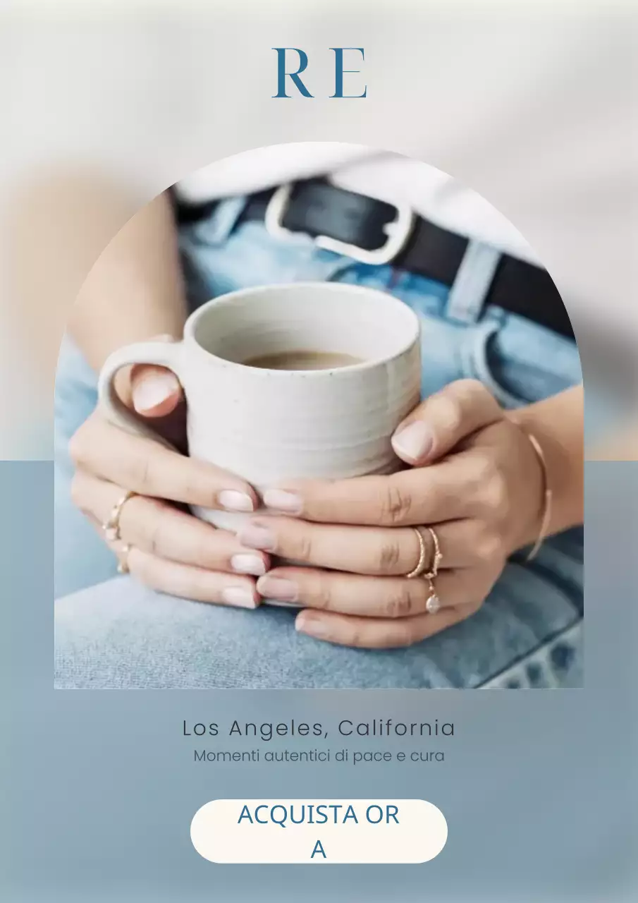 Pubblicità di gioielli Blue Minimal