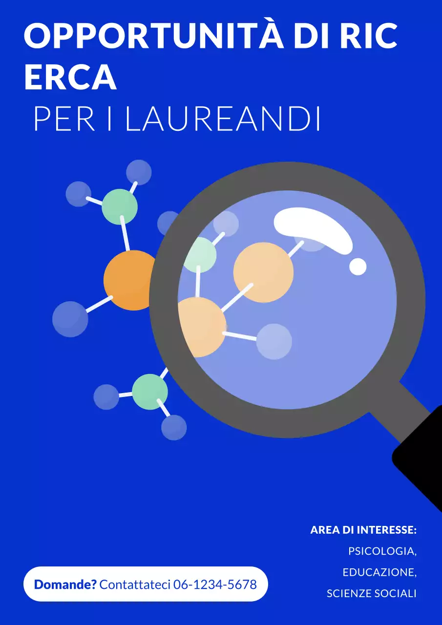 Blue Modern Unisciti al nostro studio di ricerca Web Poster