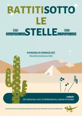 Manifesto del campeggio regionale