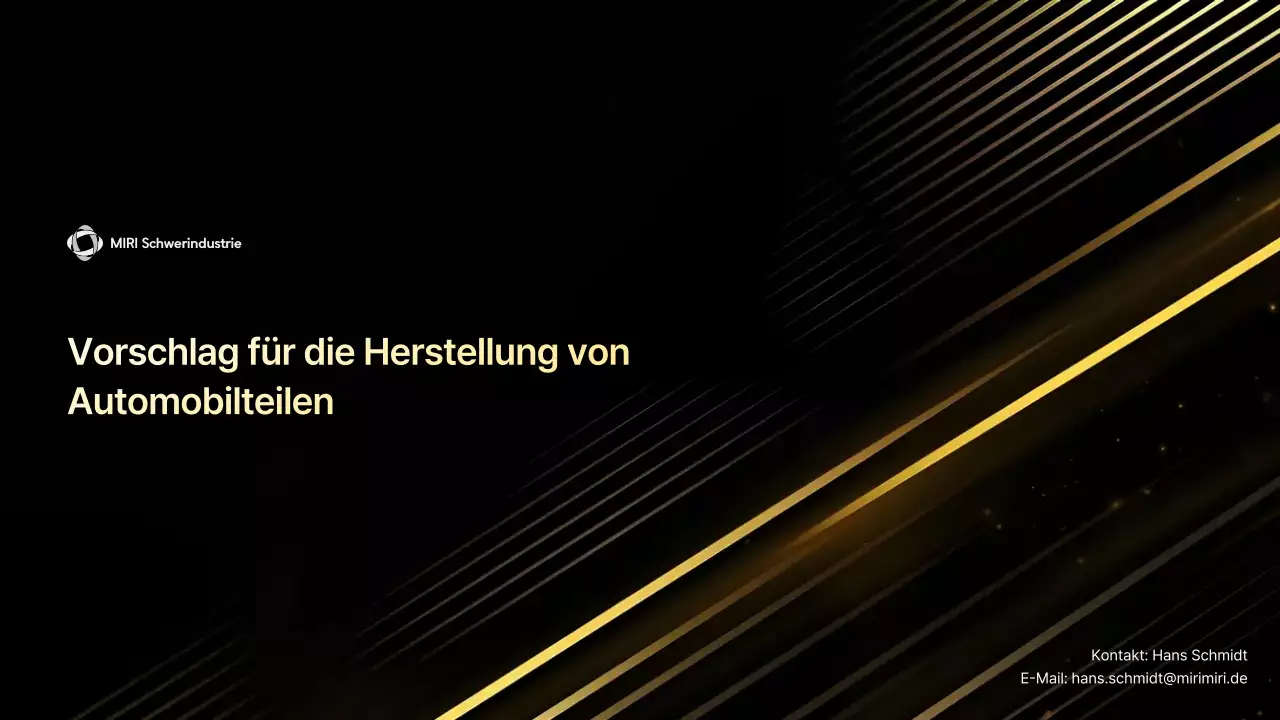 Schwarzer stilvoller Autovorschlag