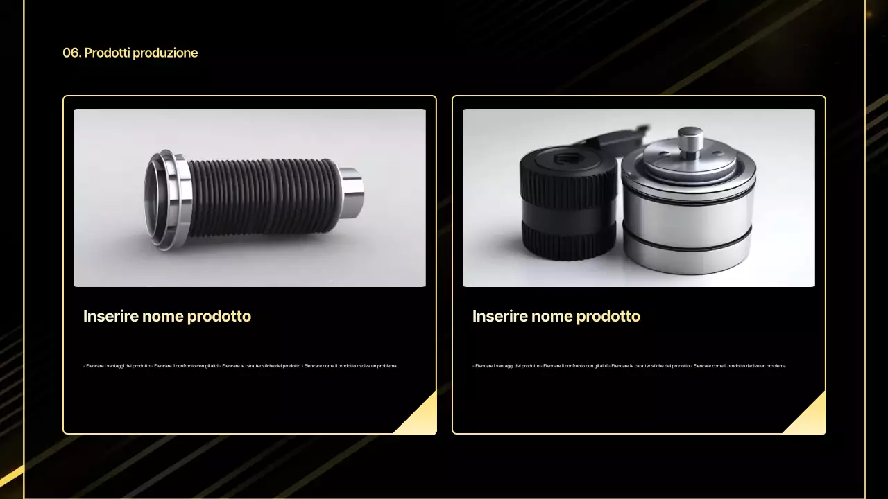 Proposta di auto nera ed elegante