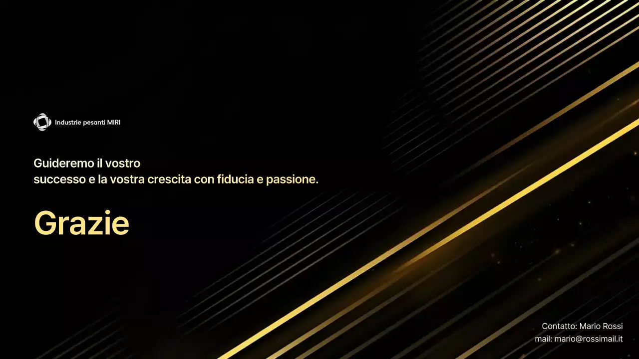 Proposta di auto nera ed elegante