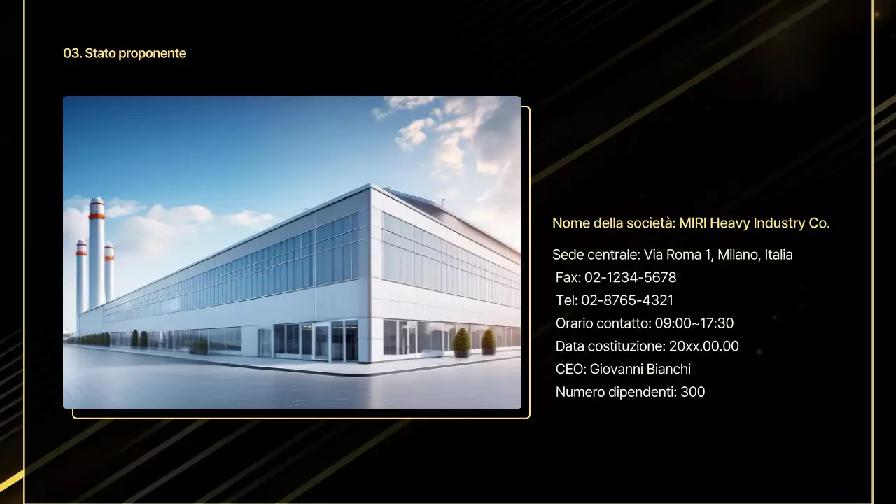 Proposta di auto nera ed elegante