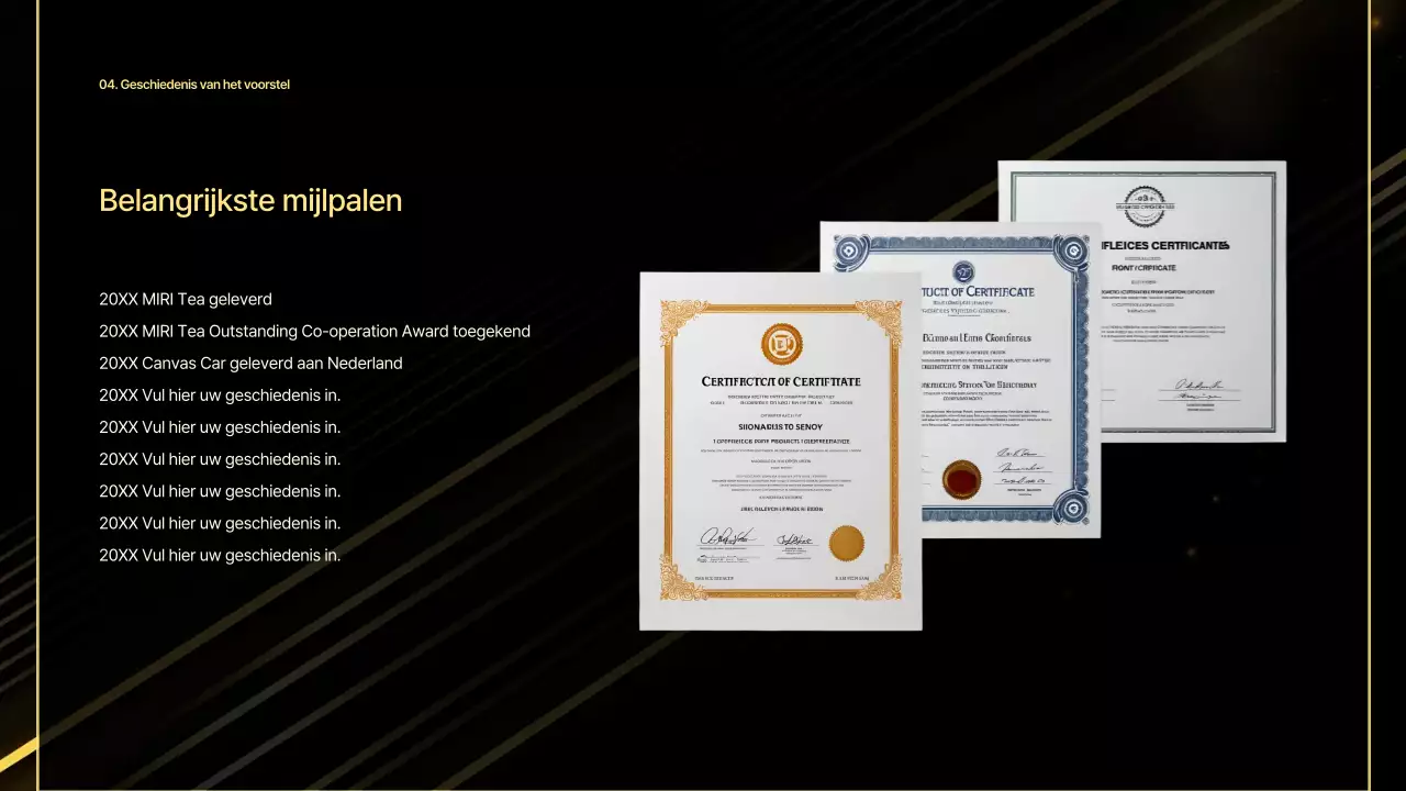 Zwarte stijlvolle autovoorstel