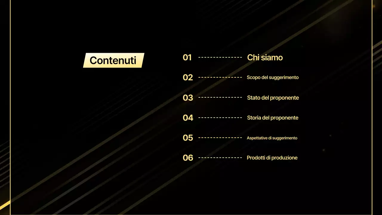 Proposta di auto nera ed elegante