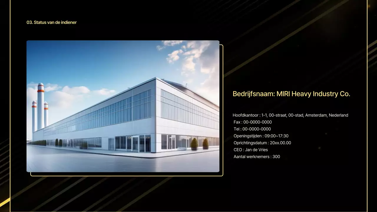 Zwarte stijlvolle autovoorstel