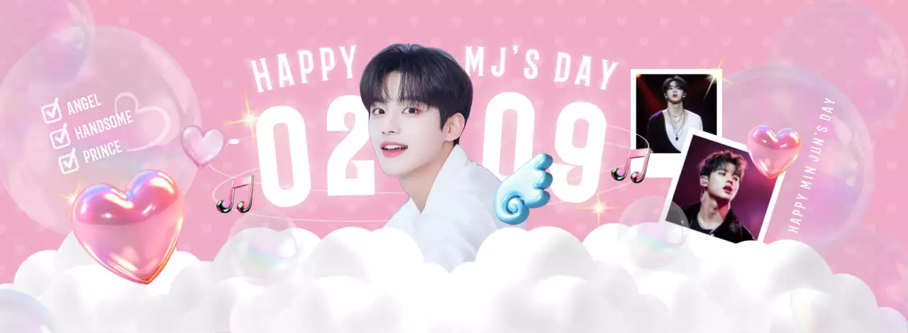 ピンク かわいい 誕生日 ポスター アイドル 誕生日カフェ