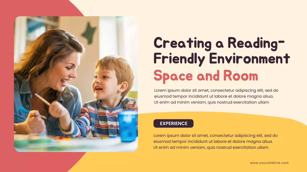 Yellow Illustrated Home Schooling Lecture Presentation