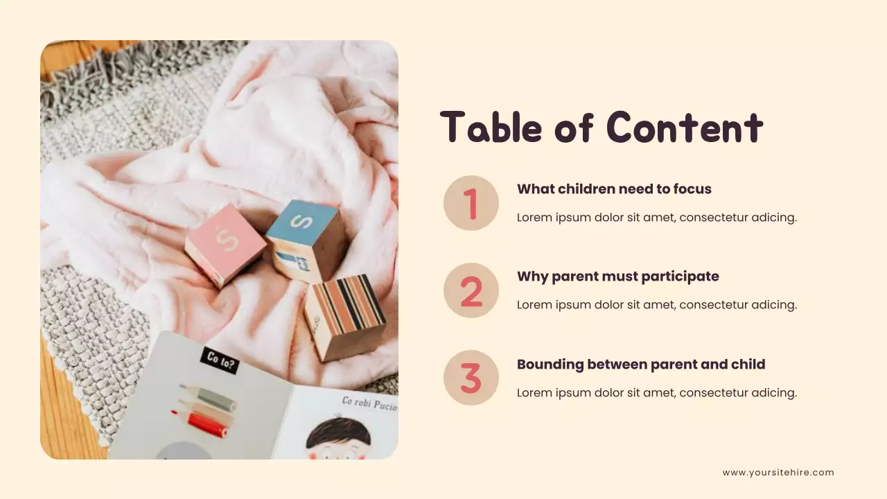 Yellow Illustrated Home Schooling Lecture Presentation