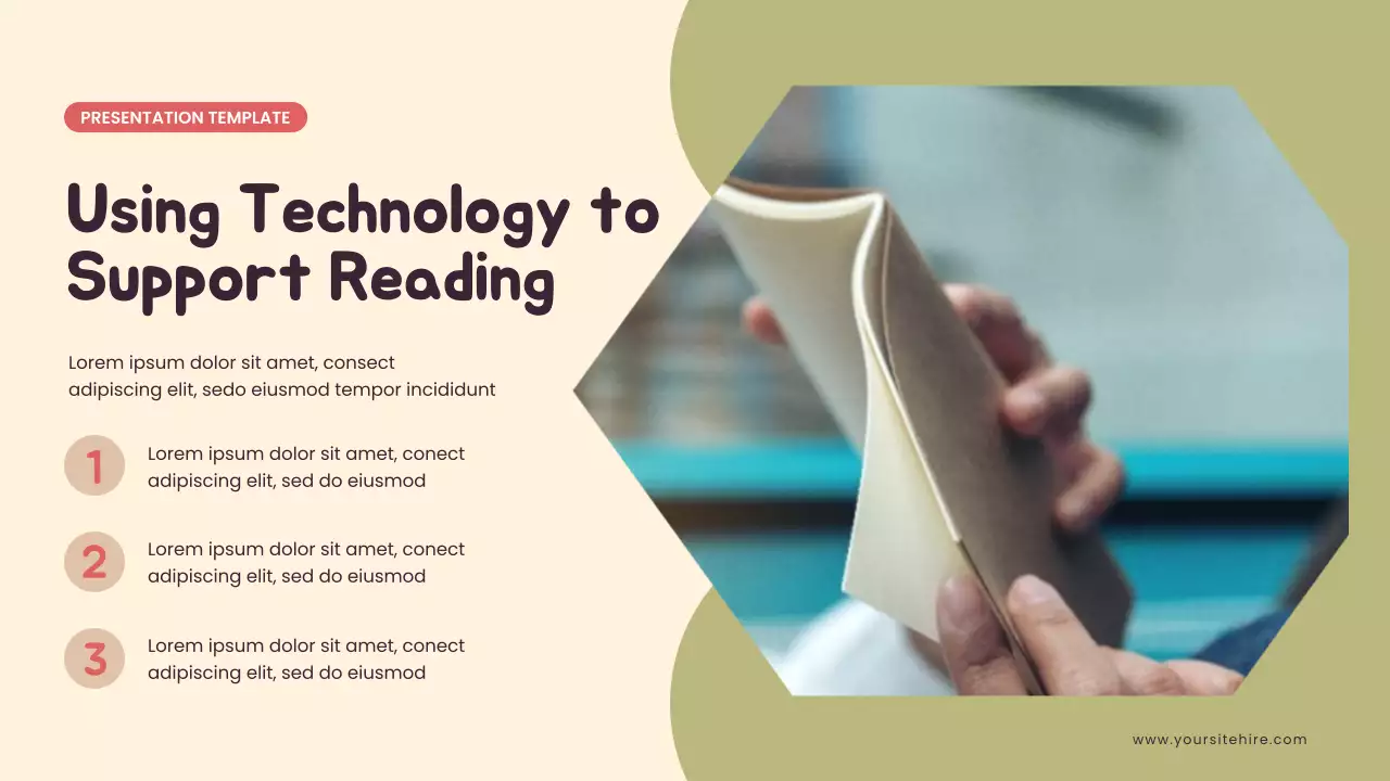 Yellow Illustrated Home Schooling Lecture Presentation