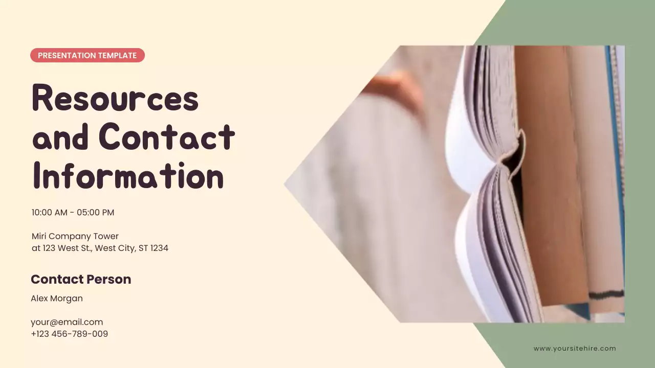 Yellow Illustrated Home Schooling Lecture Presentation