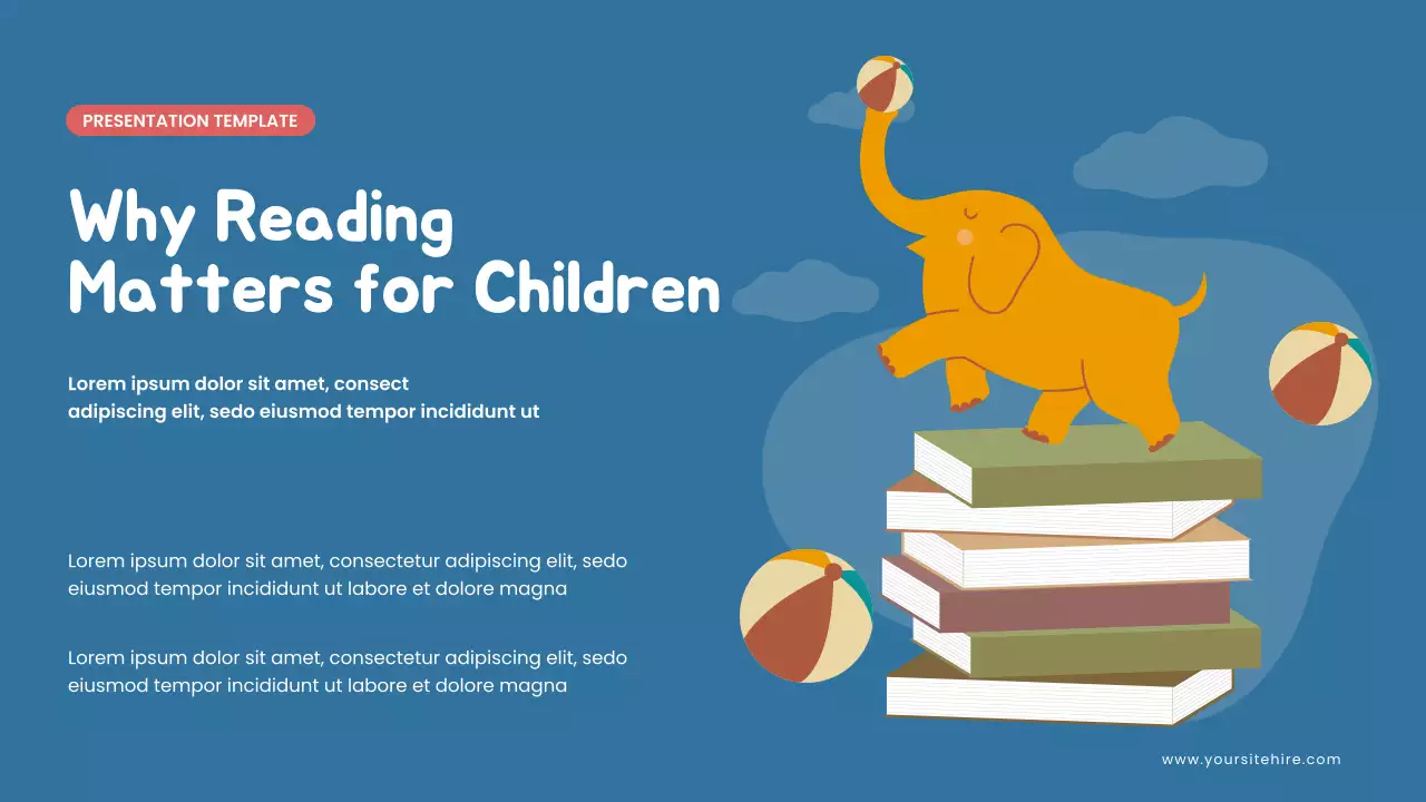 Yellow Illustrated Home Schooling Lecture Presentation