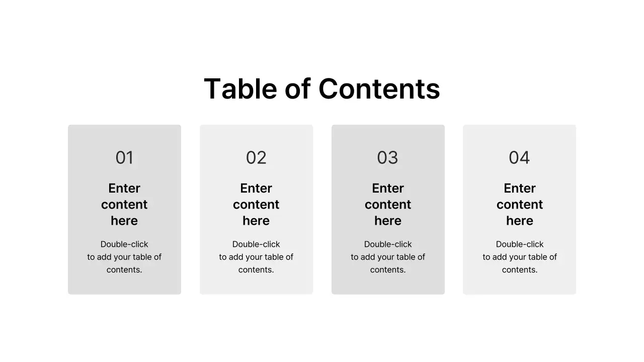 Basic Layout_Table of Contents_English