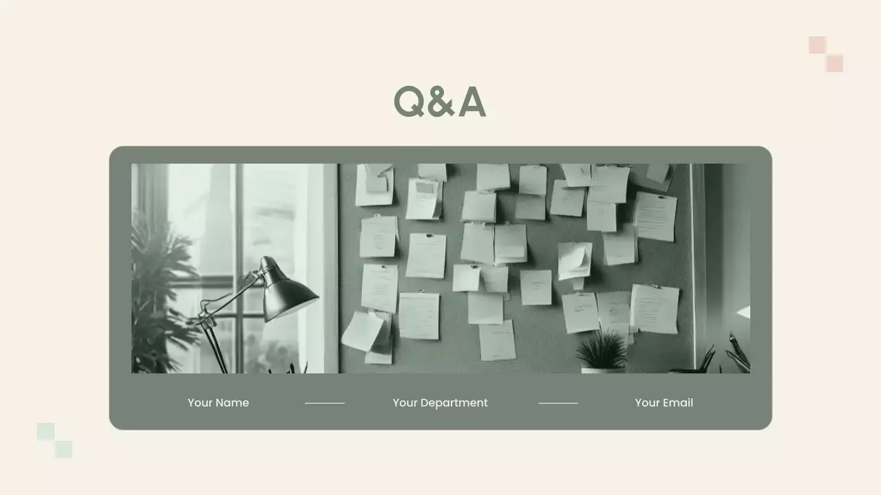 Beige and Green Research Proposal Presentation