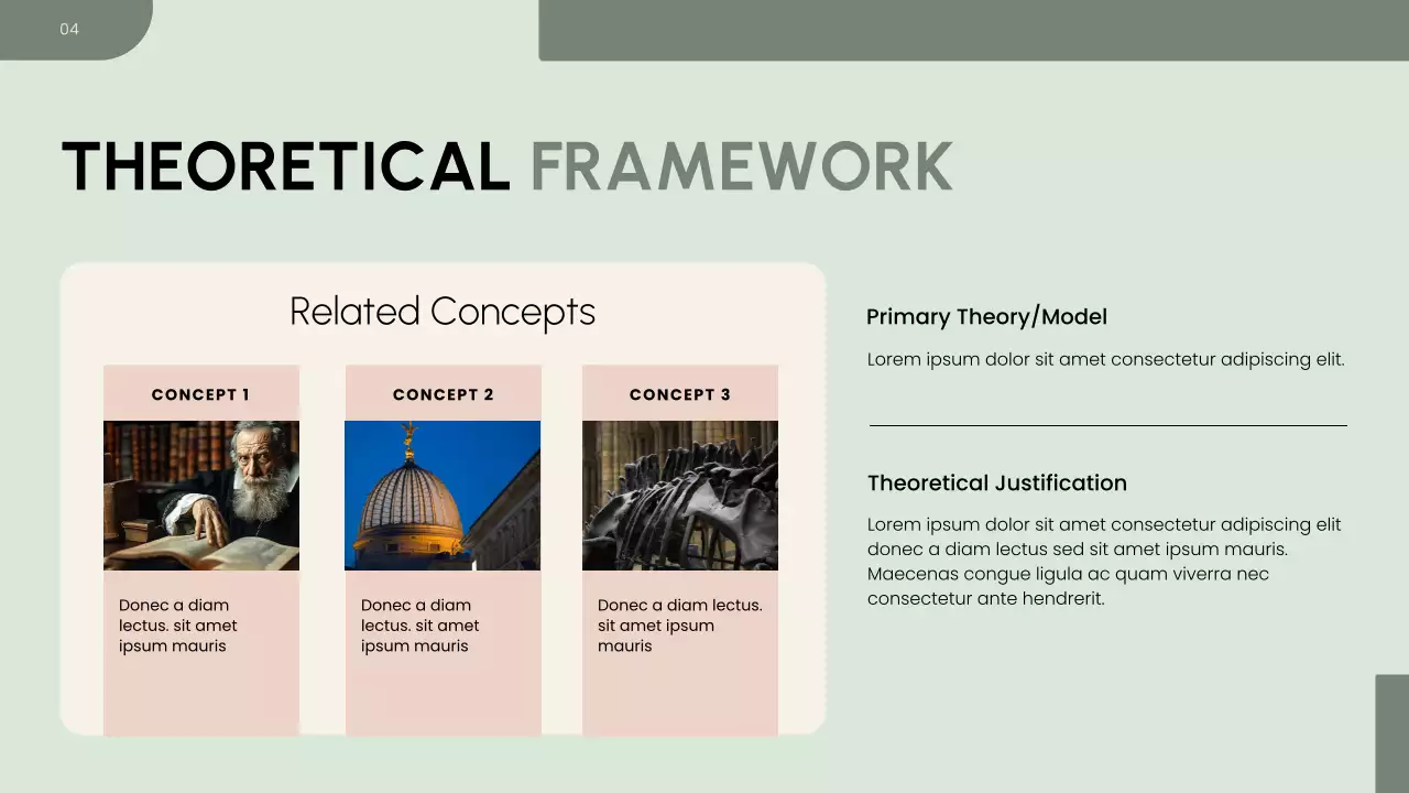 Beige and Green Research Proposal Presentation