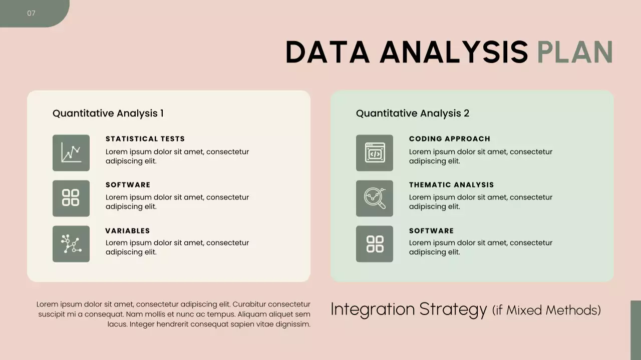 Beige and Green Research Proposal Presentation