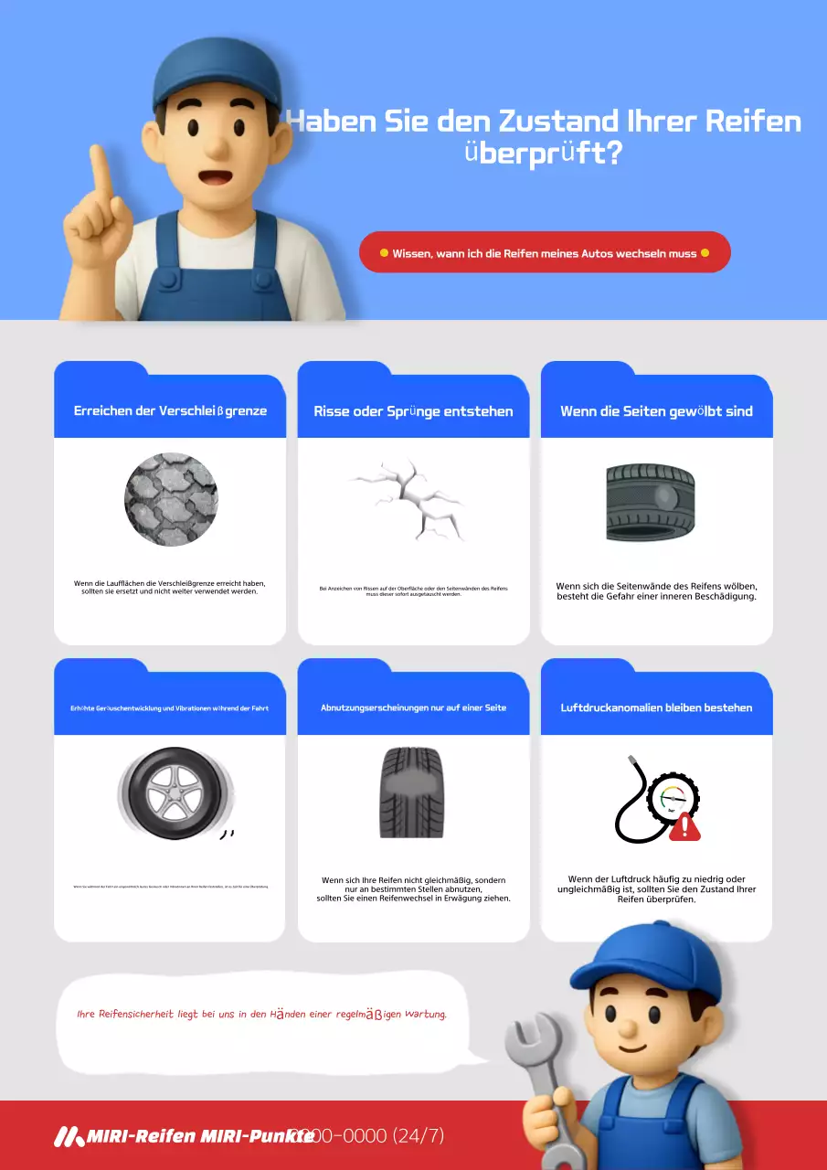 Blue Simple Auto-Sicherheitshandbuch