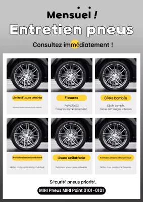 Campagne de sécurité automobile propre et grise