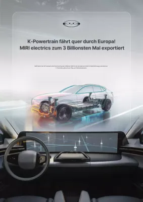 Gray Future Elektroauto-Werbung