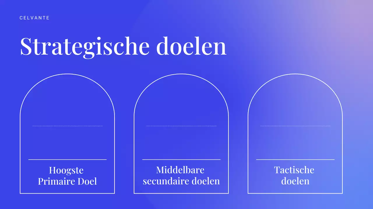 blauwe moderne marketingpresentatie