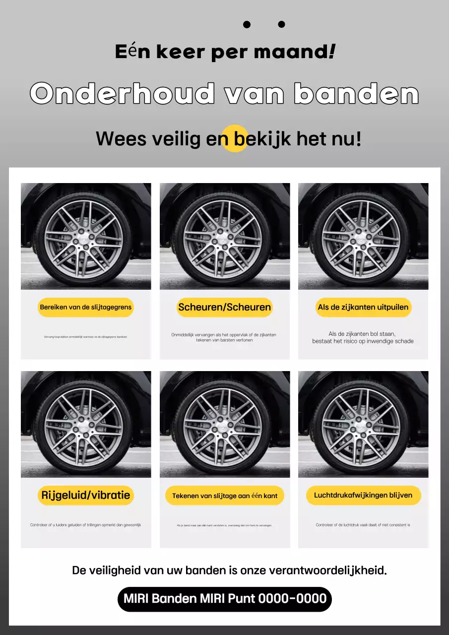 Gray Clean Car Safety Campagne