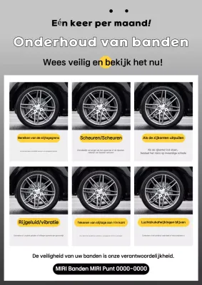 Gray Clean Car Safety Campagne