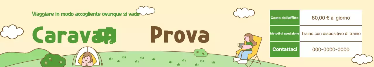 Pubblicità di Ivory Baby Camping