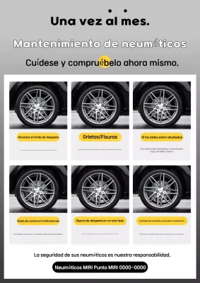 Campaña de seguridad para vehículos limpios y grises