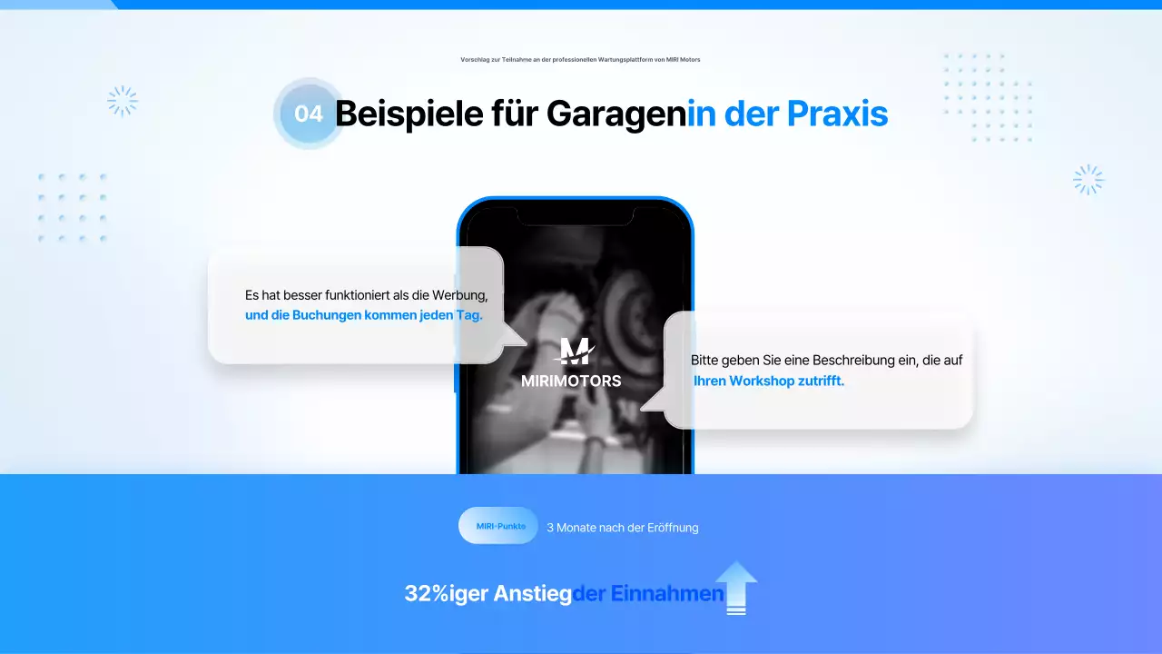 Himmelblauer moderner Autovorschlag