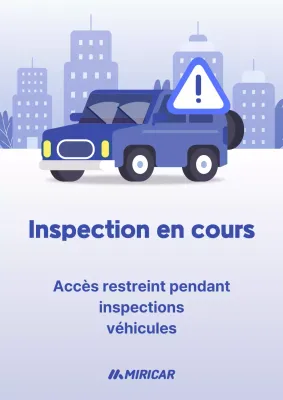 Guide d'inspection simple des véhicules bleus