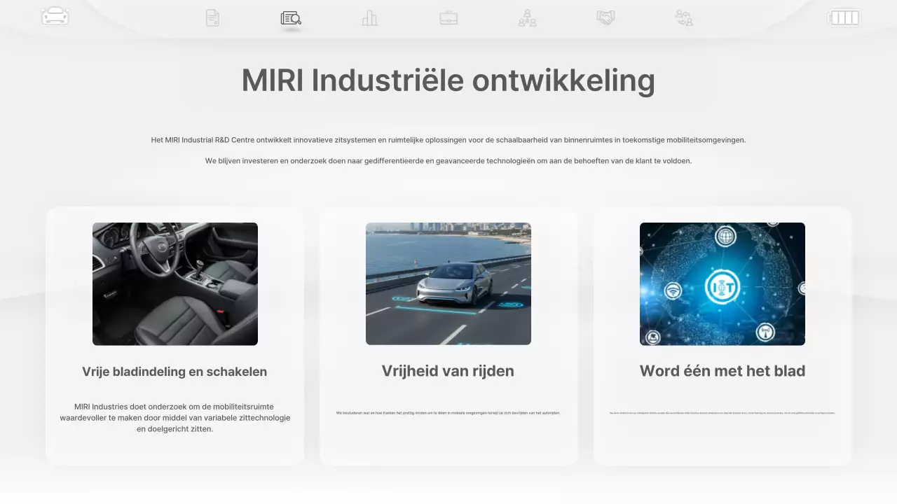 Promotie van grijs modern technisch product