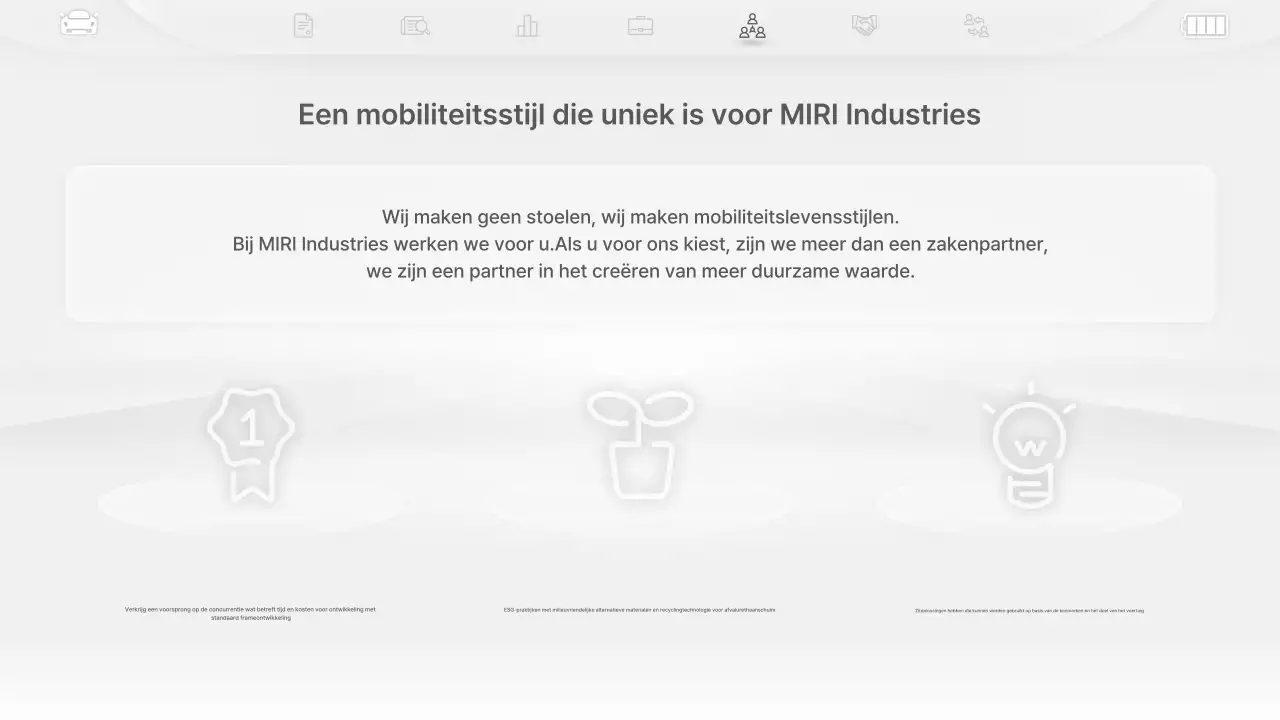 Promotie van grijs modern technisch product