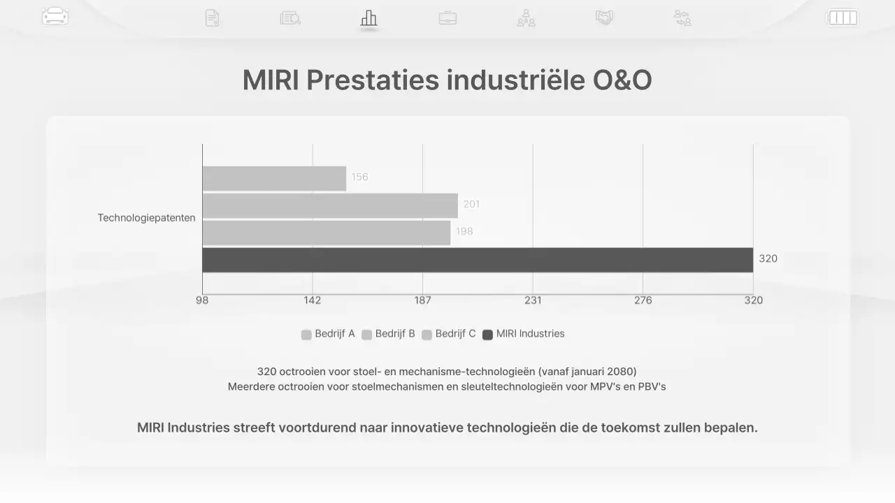 Promotie van grijs modern technisch product