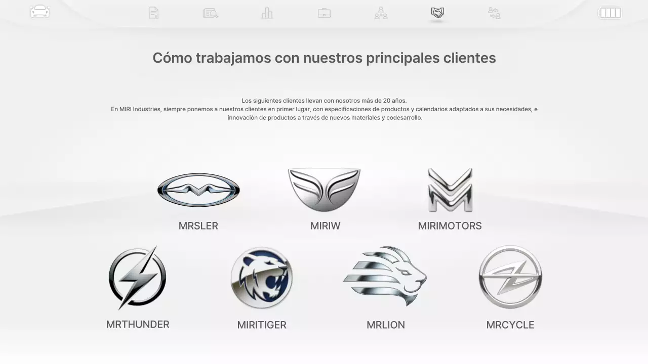 Promoción de productos de tecnología moderna gris