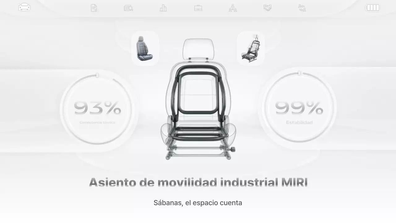 Promoción de productos de tecnología moderna gris
