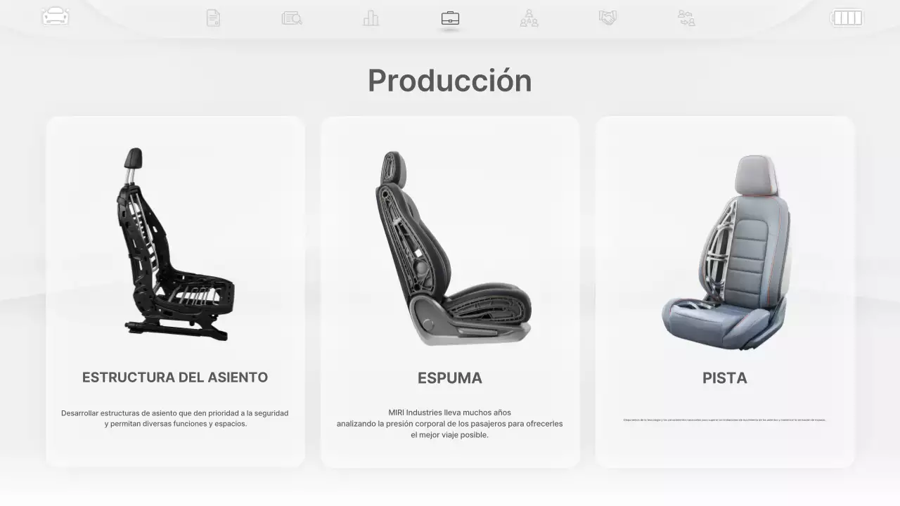 Promoción de productos de tecnología moderna gris